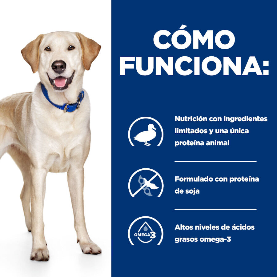 370 g Hill's Prescription Diet Food Sensitivities d/d Pato lata para perros, , large Imagen numero 2